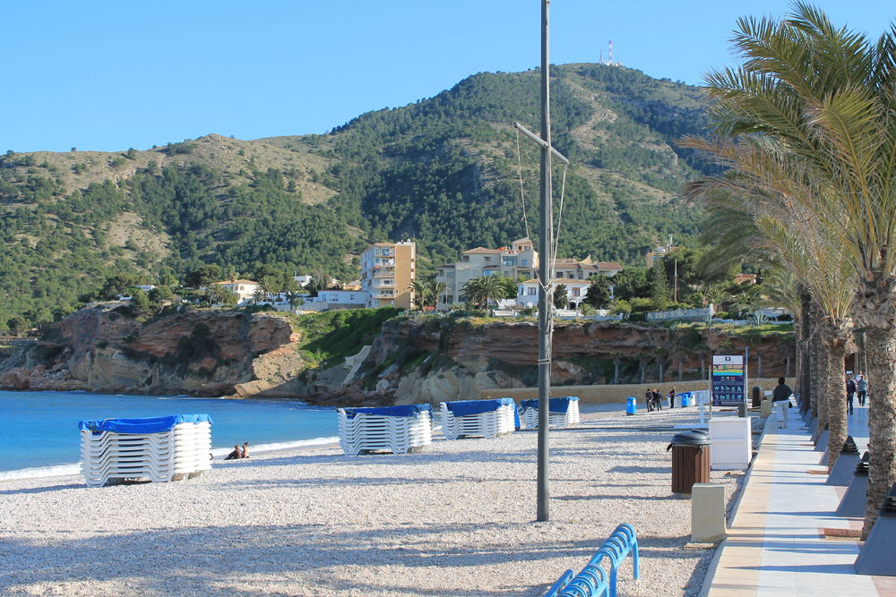 photo de la plage d'Albir